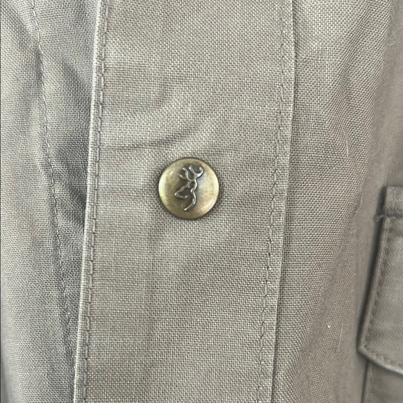Browning Brown Lightweight Shirt Jacket - Picture 5 of 8